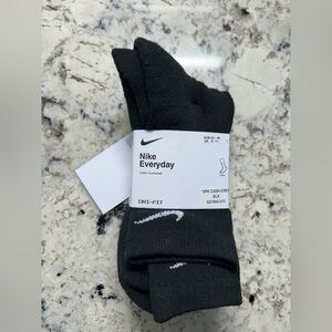 Nike Black Cushioned Socks